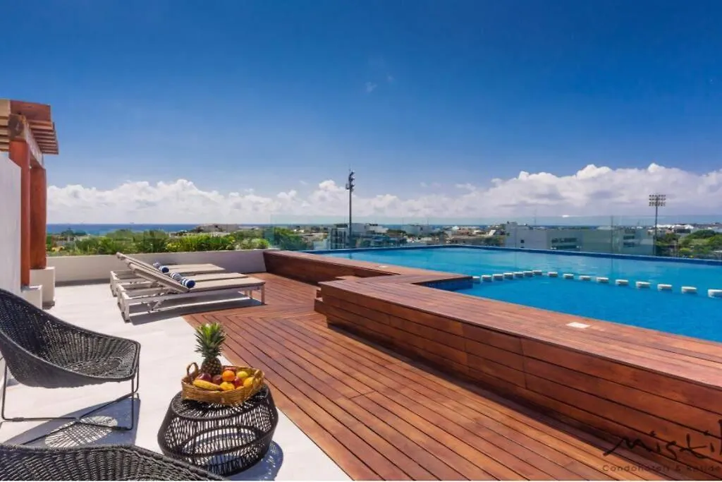 Departamento De Lujo En Excelente Ubicacion Apartman Playa del Carmen Mexikó
